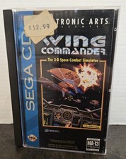 1993 SEGA CD WING COMMANDER GAME TESTED WORKS NICE AWESOME