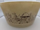 Pyrex Vintage Forest Fancies Mushroom Nesting Mixing Bowl
