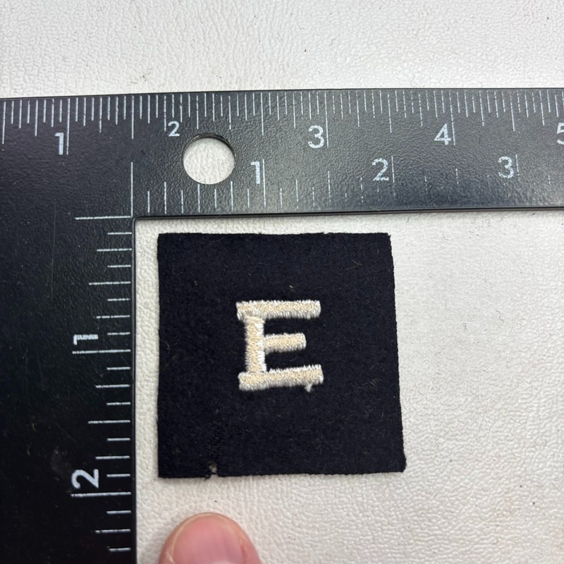 Vtg As-Is Kinda Rough US Navy BATTLE E Navy Battle Efficiency Award Patch b120