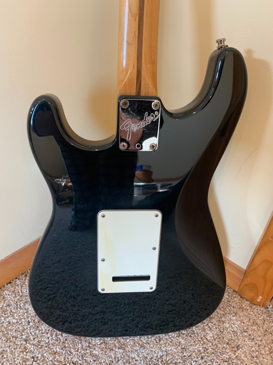 Fender 1995 Stratocaster USA Alder black and maple | eBay