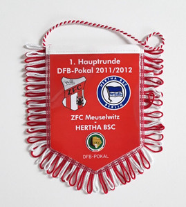 Wimpel 77 Hertha BSC Berlin - 1.FC Köln DFB Pokal Finale Hannover in