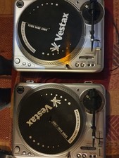 Vestax PDX 2000 MK II Direct Drive DJ Turntable Pair