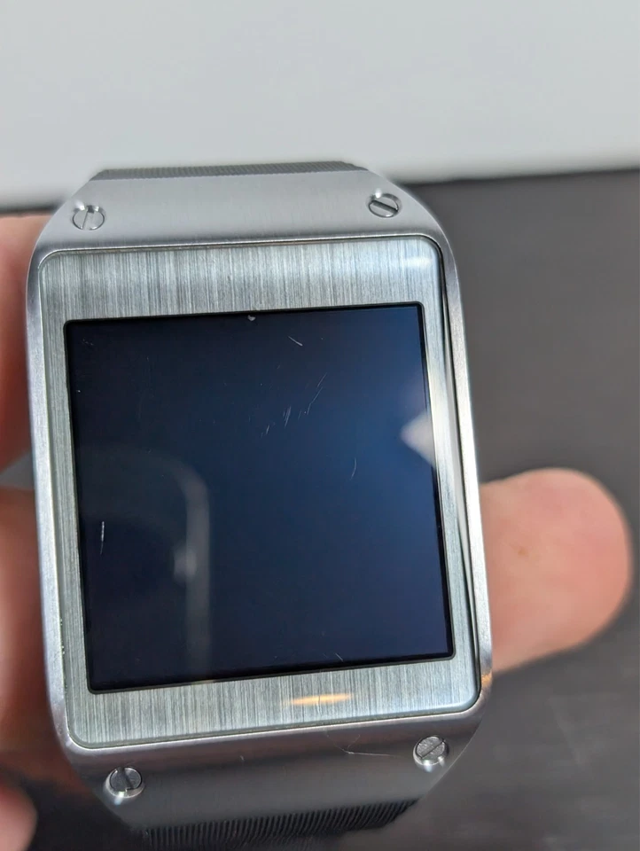 Samsung SM-V700 Galaxy Gear Smart Watch Black Stainless Steel w/ Box - No Power - Image 3 of 4