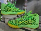 Boys Size 6 PUMA Lamello La France MB.03 Basketball Shoes Green/yellow — photo 2