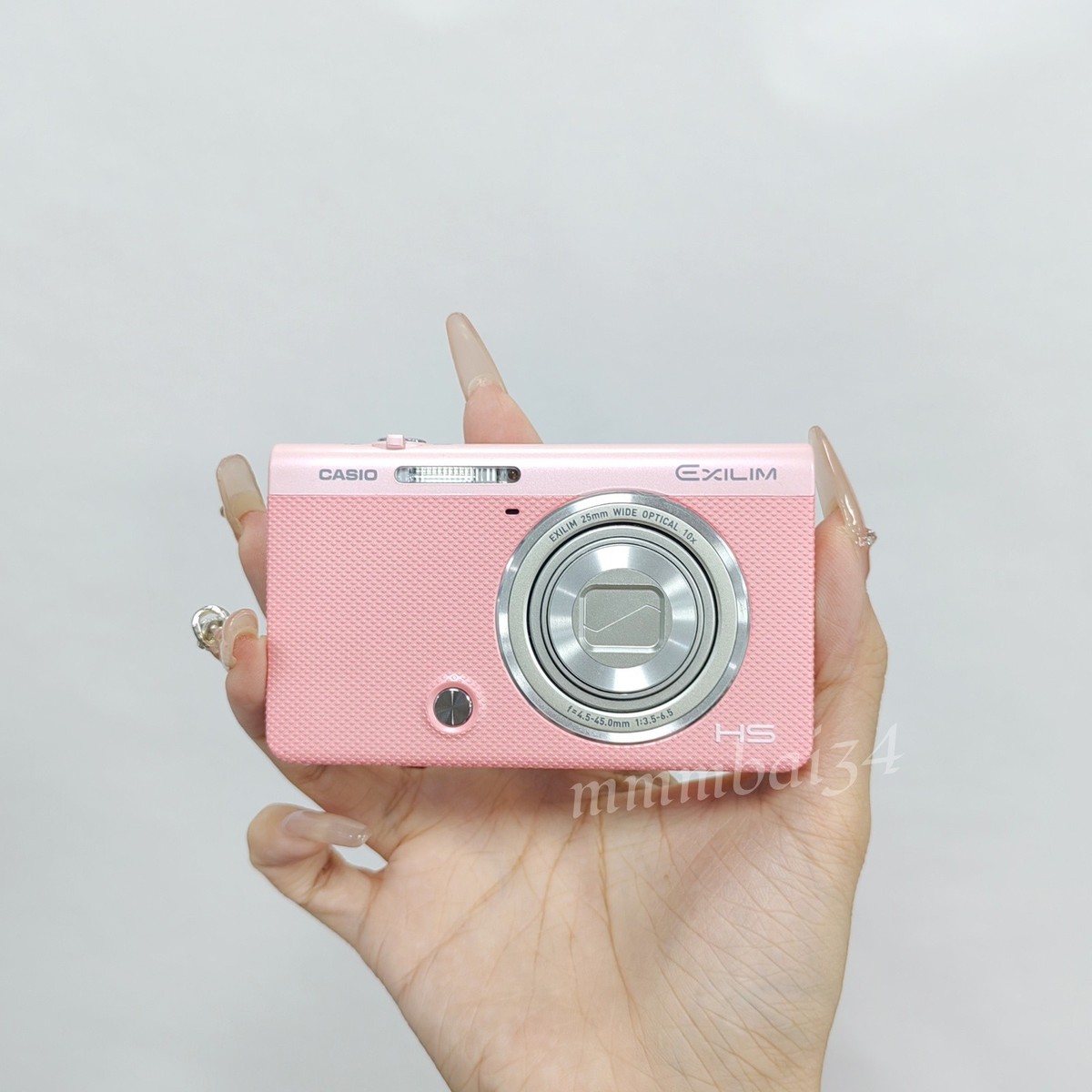 CASIO EXILIM EX-ZR70PK Digital Camera Pink Selfie Flip support