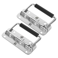 2 PCS Aircraft Box Handle Swan Flight Case Door Handles for Toolbox