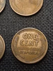 4 High Quality 1909 VDB Lincoln Wheat Pennies . Some Beautiful Full Wheat Lines!