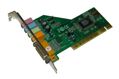 C-Media Model A-8738-4C PCI Soundkarte                                       **7