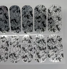 Jamberry Nail Wrap Nightmare Before Christmas "What's This" Disney Full Sheet