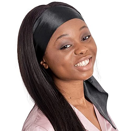 Reversible Satin Edge Wrap Bonnet | Glam Natural Hair Co