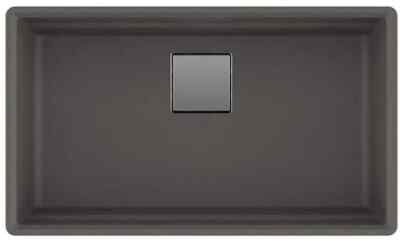 Franke PKG11031SHG Peak 32'' Undermount Granite Kitchen Sink in SHADOW GREY, New!
