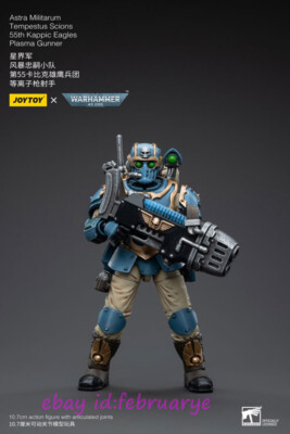 Joytoy 1/18 Astra Militarum Tempestus Scions 55th Kappic Eagles Plasma Gunner