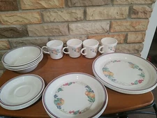 Set Of 20 CORELLE ABUNDANCE DINNERWARE Service for 4
