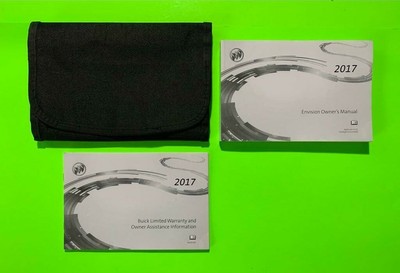 2017 Buick ENVISION Factory Owners Manual Set & Case *OEM* | eBay