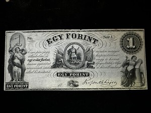 Hungary - Finance Ministry - Philadelphia, 1 Forint, ND (1852), Nt1659