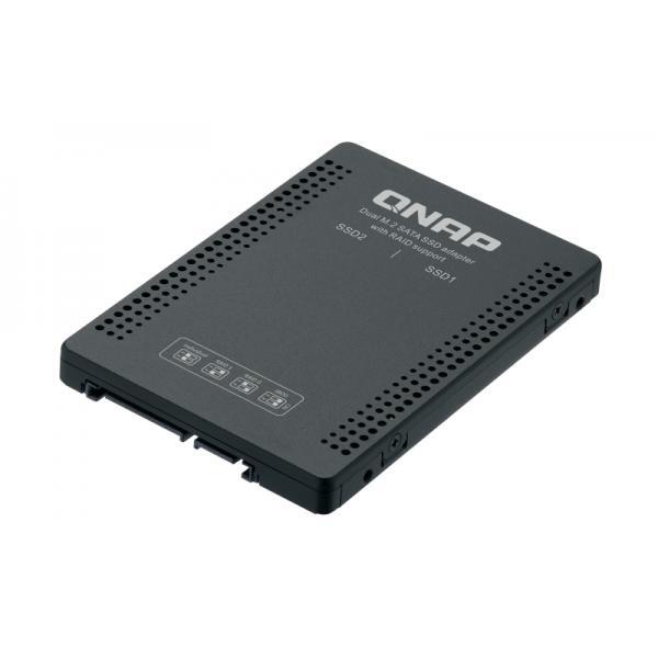 Qnap - Networking 2.5 IN SATA TO DUALM.2 2280SATA DRIVE ADAPTER