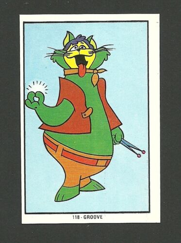 Cattanooga Cats Groove Vintage 1973 Hanna Barbera Spanish Card #118 BHOF - Picture 1 of 1
