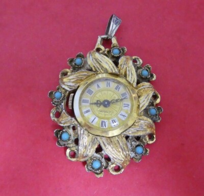 Vintage ENDURA Lady  Watch Movement 0 Jewels  for parts  (WE193)