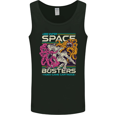 Retro Raum Videospiel Arcade Alien Herren Tanktop