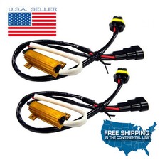 2x Canbus No Error 50w 6ohm Load Resistor Canceller Decoder Hid Led Lights 9006