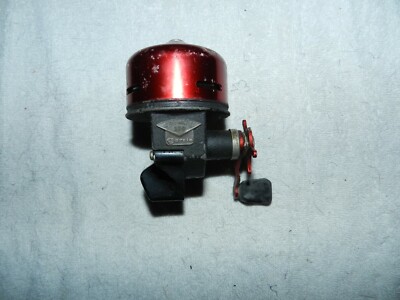 Vintage GARCIA Abu-Matic 170 Red Spincast Fishing Reel SWEDEN Good  Condition 