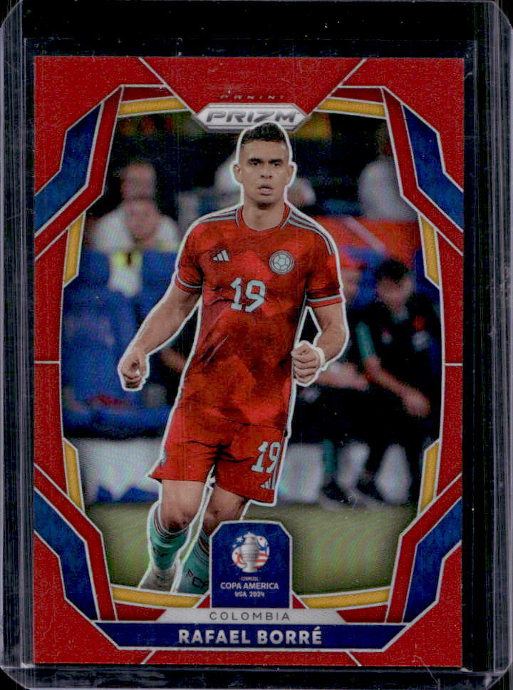 2024 Prizm Copa America Rafael Santos Borre Red #/199 #52