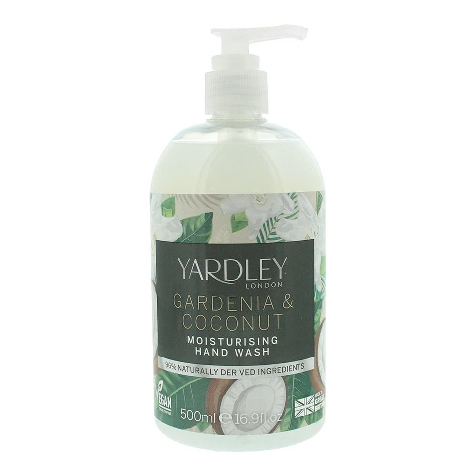 Yardley Gardenia Coconut Milk Botanical Hand Wash 500ml For Unisex - Photo 1/1