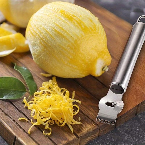3 Stück Edelstahl Zitronenschale & Reibe - Küche Schäler Reibe Großhandel - Bild 3 von 21