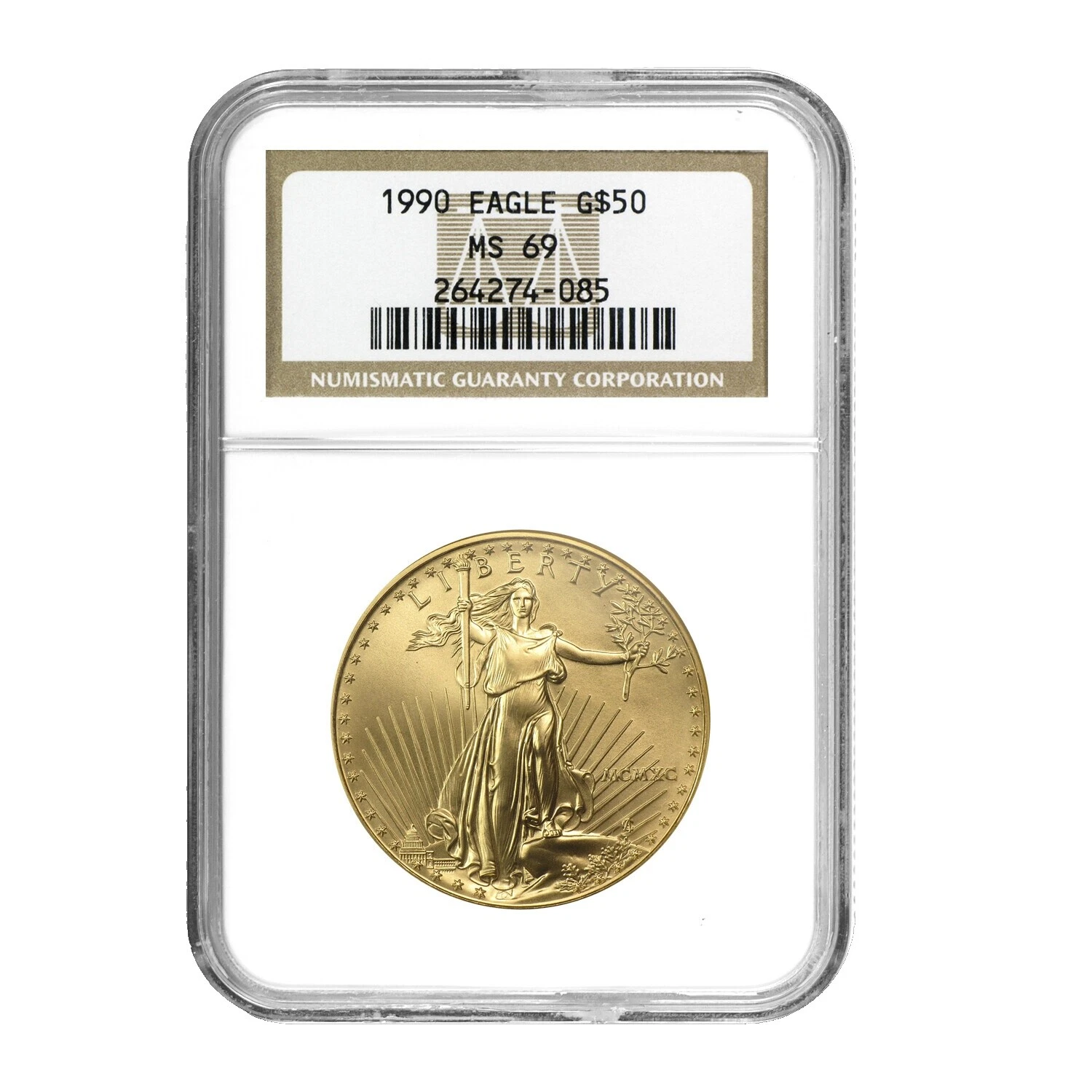 1 oz Precious Metal Content per Unit 1990 Gold Bullion Coins