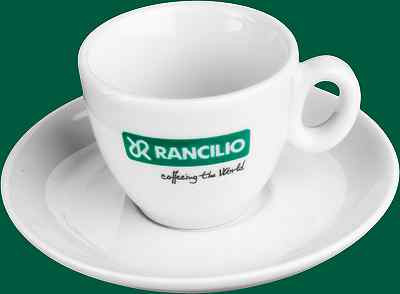 Rancilio Espressotasse mit Unterteller - Caffe Milano