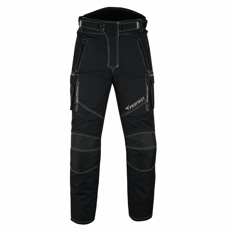 Men's Motorcycle Waterproof Textile Cordura CE Armor Approved Motorbike Jeans UK - Image 3 of 4