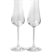 BACCARAT CHATEAU CRYSTAL CHAMPAGNE FLUTES, PAIR  2611149, NIB
