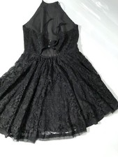 Urban Outfitters Kimchi Blue Black Lace Dress Size XS Orig $88