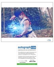 Mike Moh "Street Fighter: Assassin's Fist" AUTOGRAPH Signed 'Ryu' 8x10 Photo E
