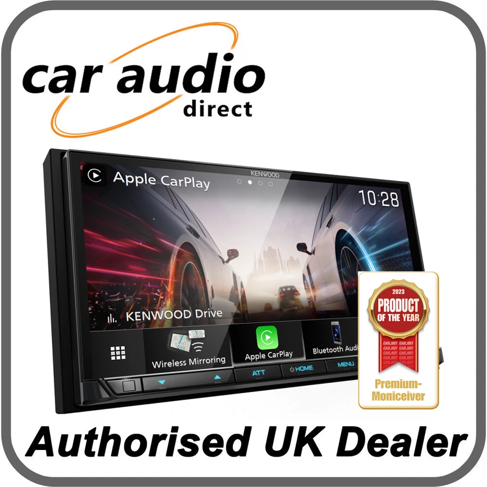 Kenwood DMX8021DABS 7" Double DIN DAB Radio Bluetooth WIFI Wireless Android Appl