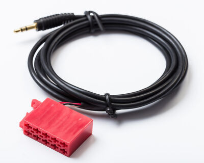 AUX Line IN passend für Blaupunkt Radio 10 Pin Stecker ISO Adapter Radioadapter 