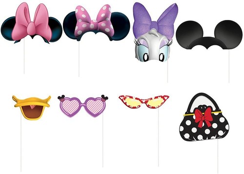 Disney Jr Mickey Mouse Clubhouse Minnie Party Photo Props 8 Count Ship Fm Ca Ebay