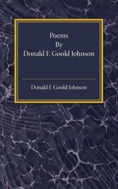 Poems Goold Johnson Paperback Cambridge University Press 9781107586178