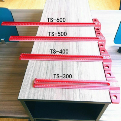 Woodworking Scribe T-type Ruler Scribing Line Drawing Marking DIY Measuring Tool