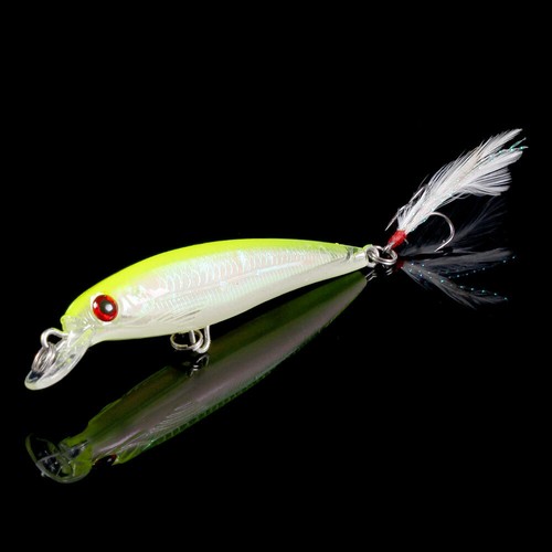 HENGJIA 9CM 8G MINNOW Leurre Poisson Nageur Pêche Peche Truite Mer - Photo 11/22