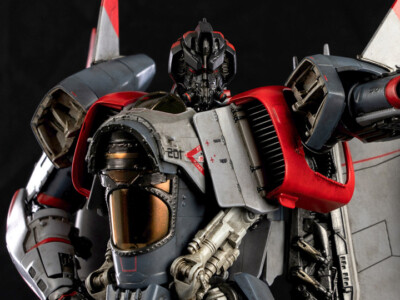 New ThreeA Hasbro 3A Transforms DLX Blitzwing Collectible Figure