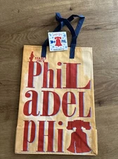 Trader Joe's Philadelphia Reusable Shopping Grocery bag New With Tags.
