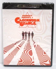 A Clockwork Orange (4K UHD Ultra HD, Blu-ray 1971) Sealed NEW, Stanley Kubrick