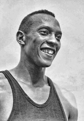 JESSE OWENS *2X3 MAGNET* OLYMPIC GOLD MEDALIST ATHLETE BERLIN GAMES SPRINTER MI