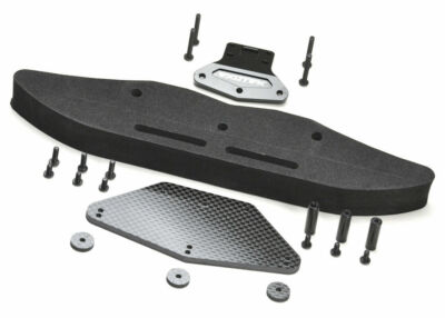 EXOTEK EXO2000 Carbon Fiber Aluminum Foam Drag Body Bumper Team Associated DR10