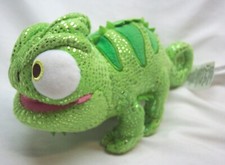Walt Disney Store Tangled GREEN PASCAL CHAMELEON 8" PLUSH STUFFED ANIMAL TOY