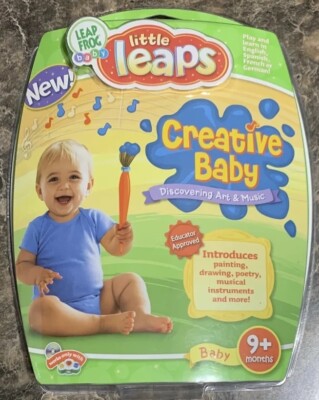 Leap Frog Baby Little Leaps Creative Baby Art And Music Game 9+ Months New 
