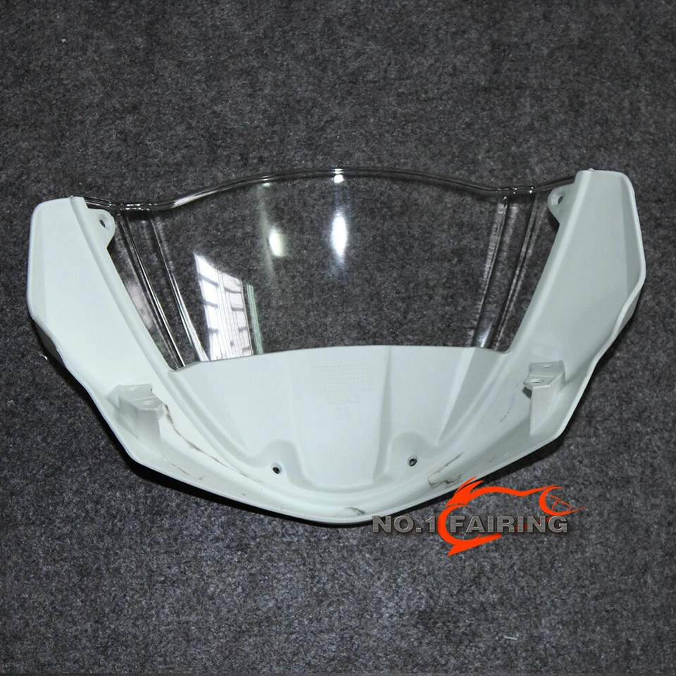 ABS Pre-Drilled Bodywork Fairing For Ducati Monster 696 796 1100 S EVO Unpainted - Image 3 of 4