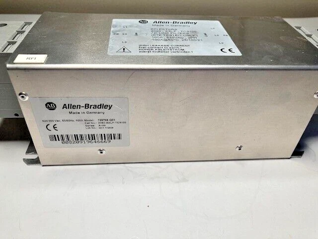 ALLEN BRADLEY 2090-XXLF-TC3100 RFI AC LÍNEA FILTRO 100AMP SINGLE STAGE KINETIX Foto 3 de 4