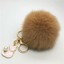 thumbnail 74 - 2020 New Cute Pineapple Fur Ball Keychain Bag Car Pendant Keyring Birthday Gifts